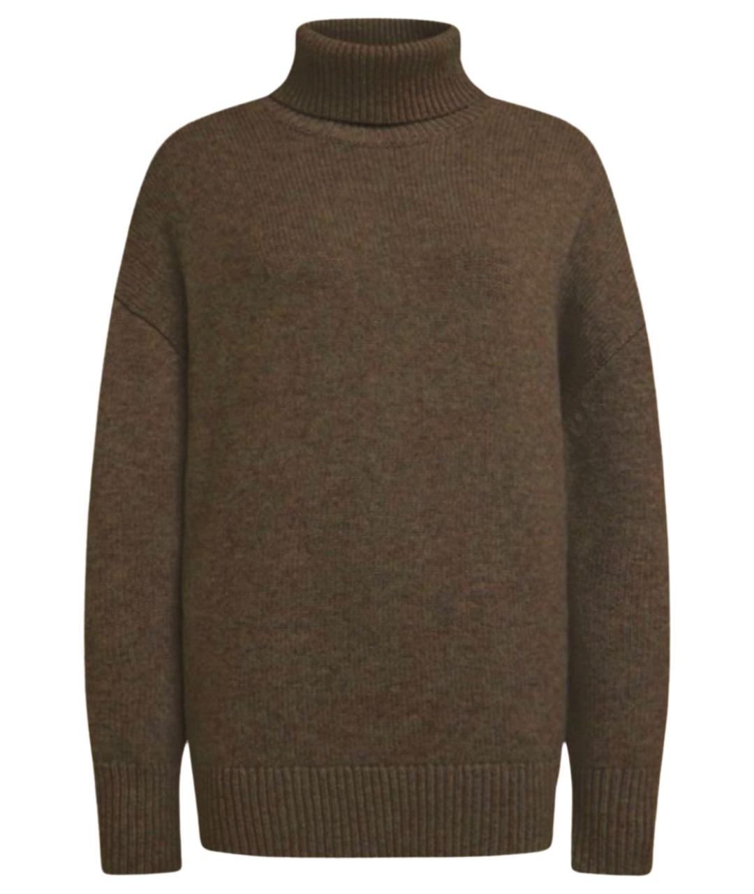 12 STOREEZ Коричневый кашемировый джемпер / свитер, фото 1