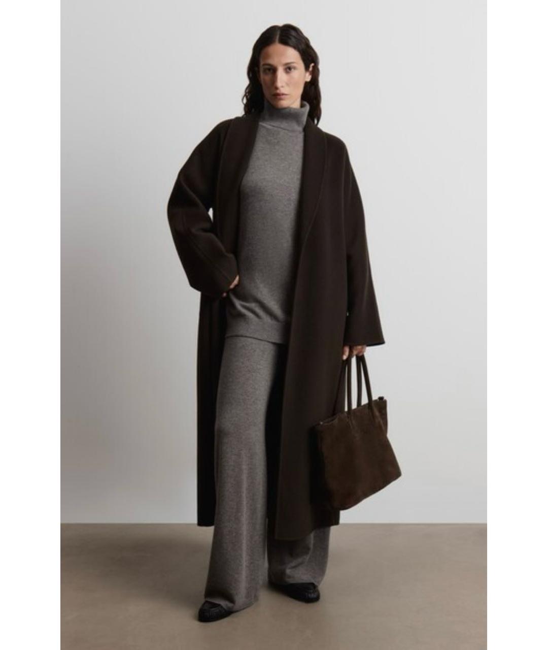 12 STOREEZ Коричневый кашемировый джемпер / свитер, фото 2