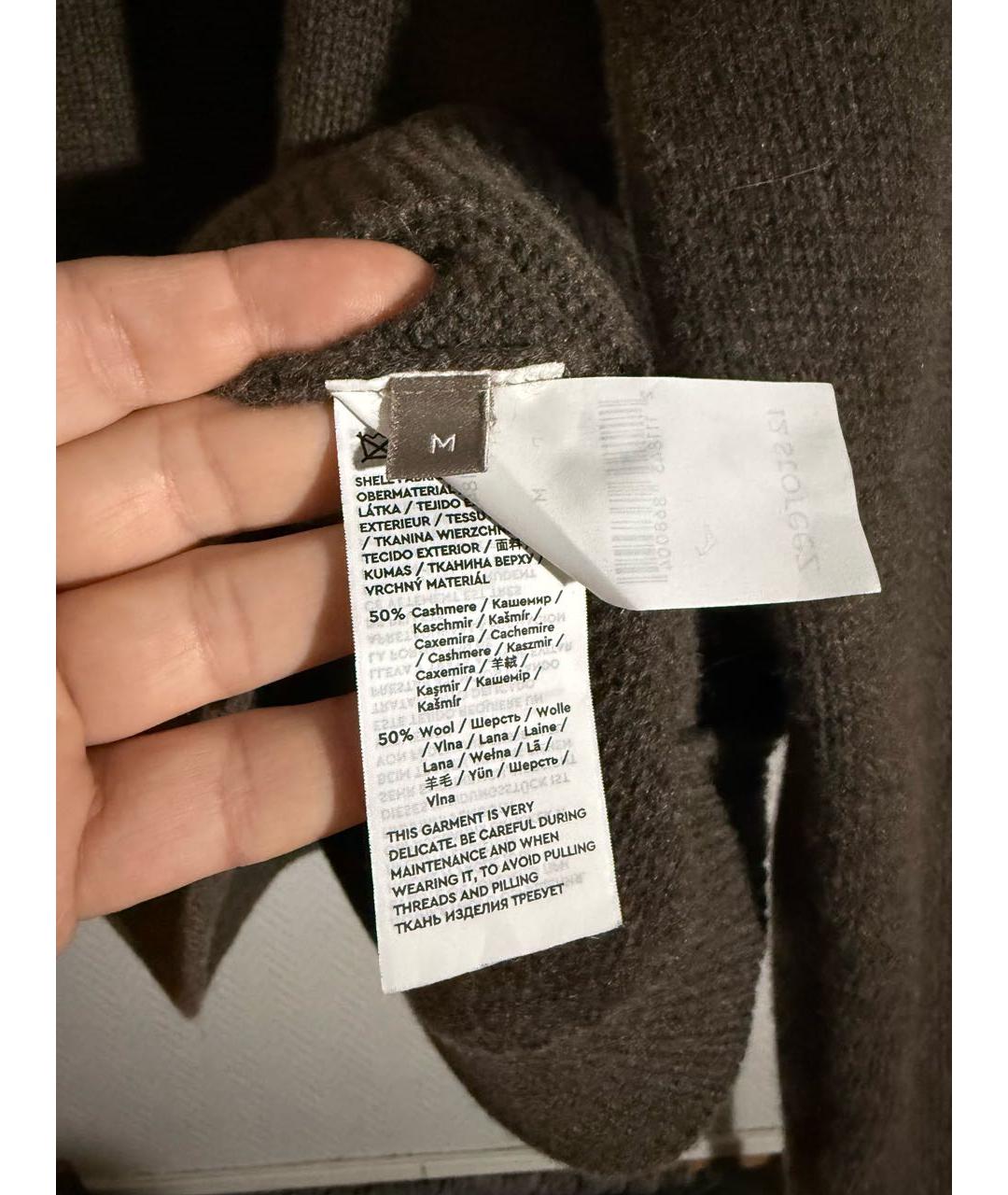 12 STOREEZ Коричневый кашемировый джемпер / свитер, фото 5