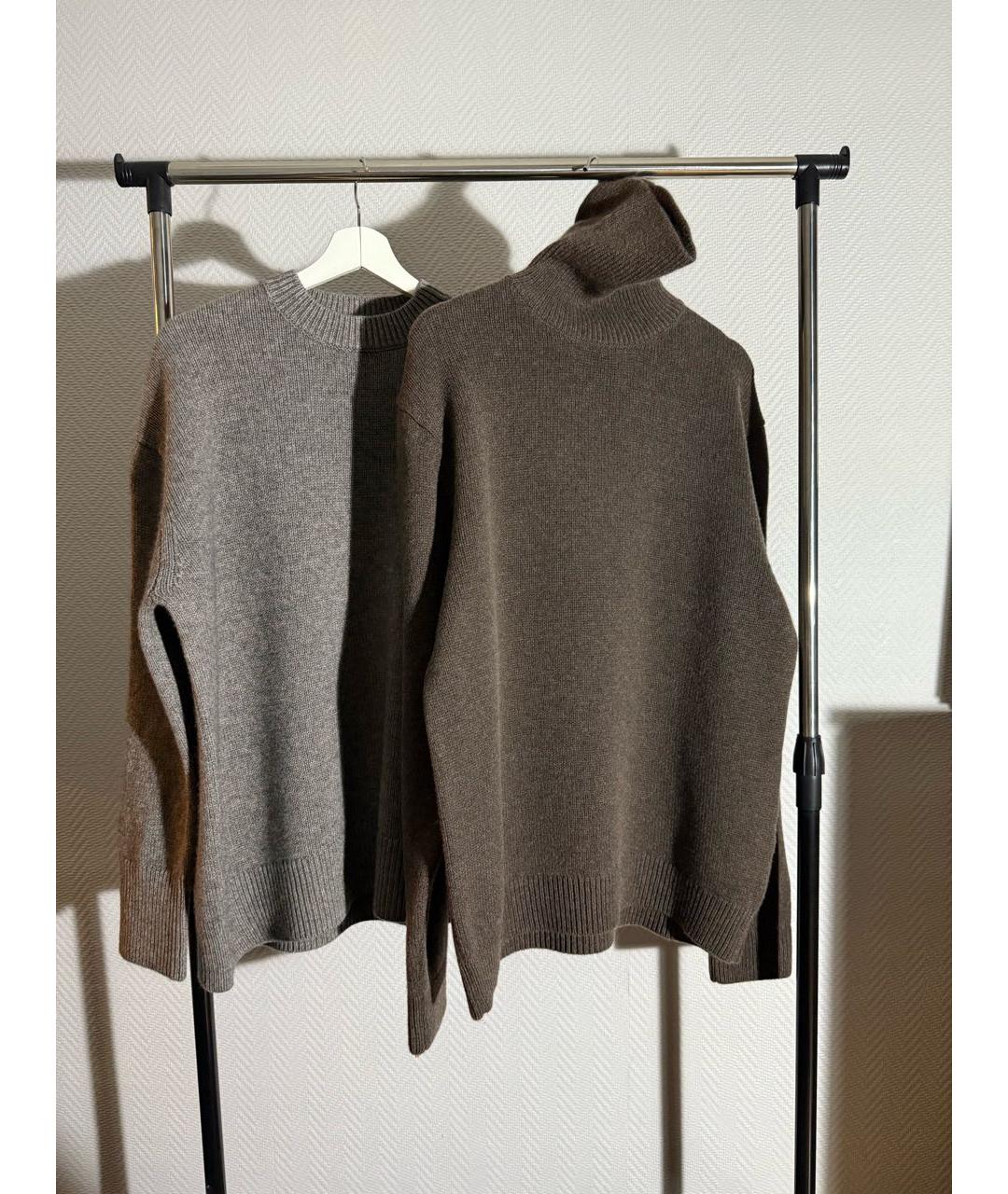 12 STOREEZ Коричневый кашемировый джемпер / свитер, фото 7