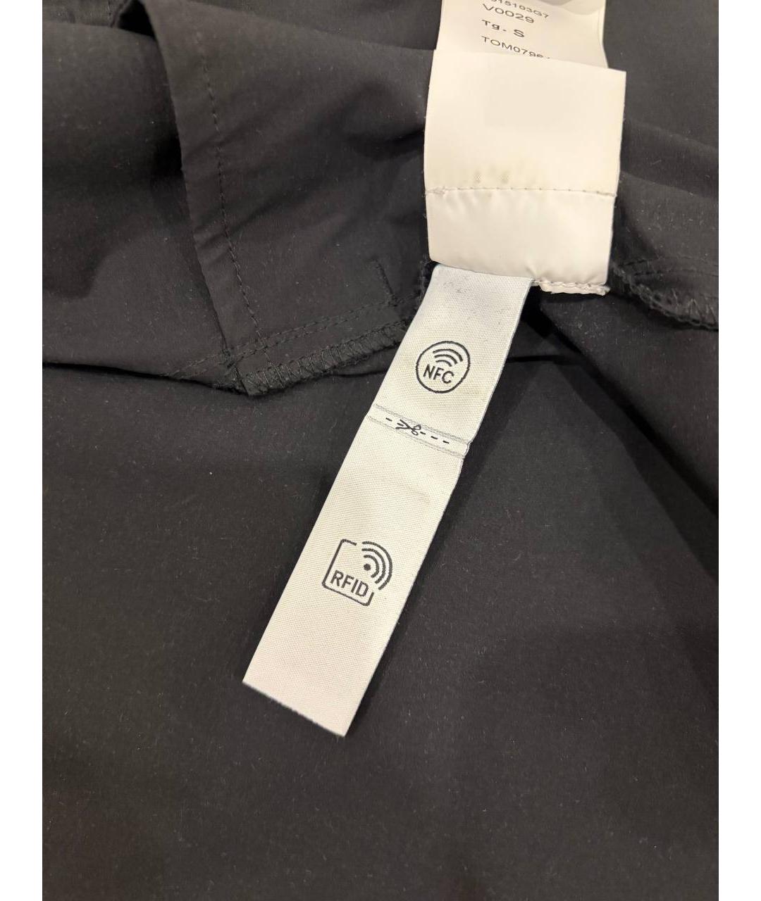 STONE ISLAND Черная полиамидовая куртка, фото 8