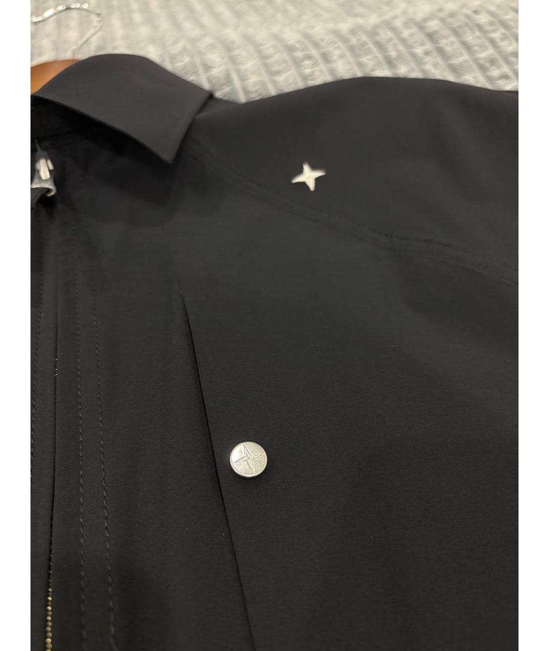STONE ISLAND Черная полиамидовая куртка, фото 3