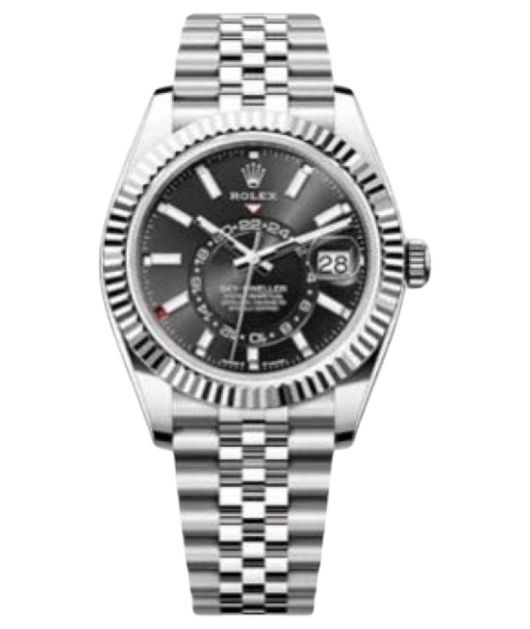 ROLEX Серебряные часы из белого золота, фото 1