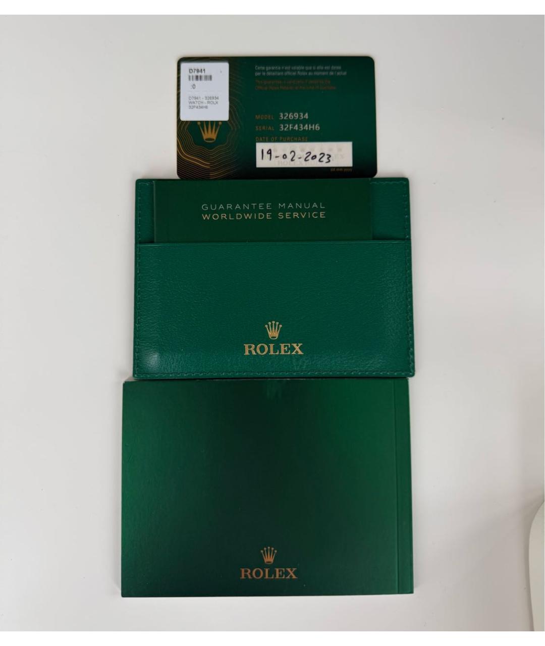 ROLEX Серебряные часы из белого золота, фото 7