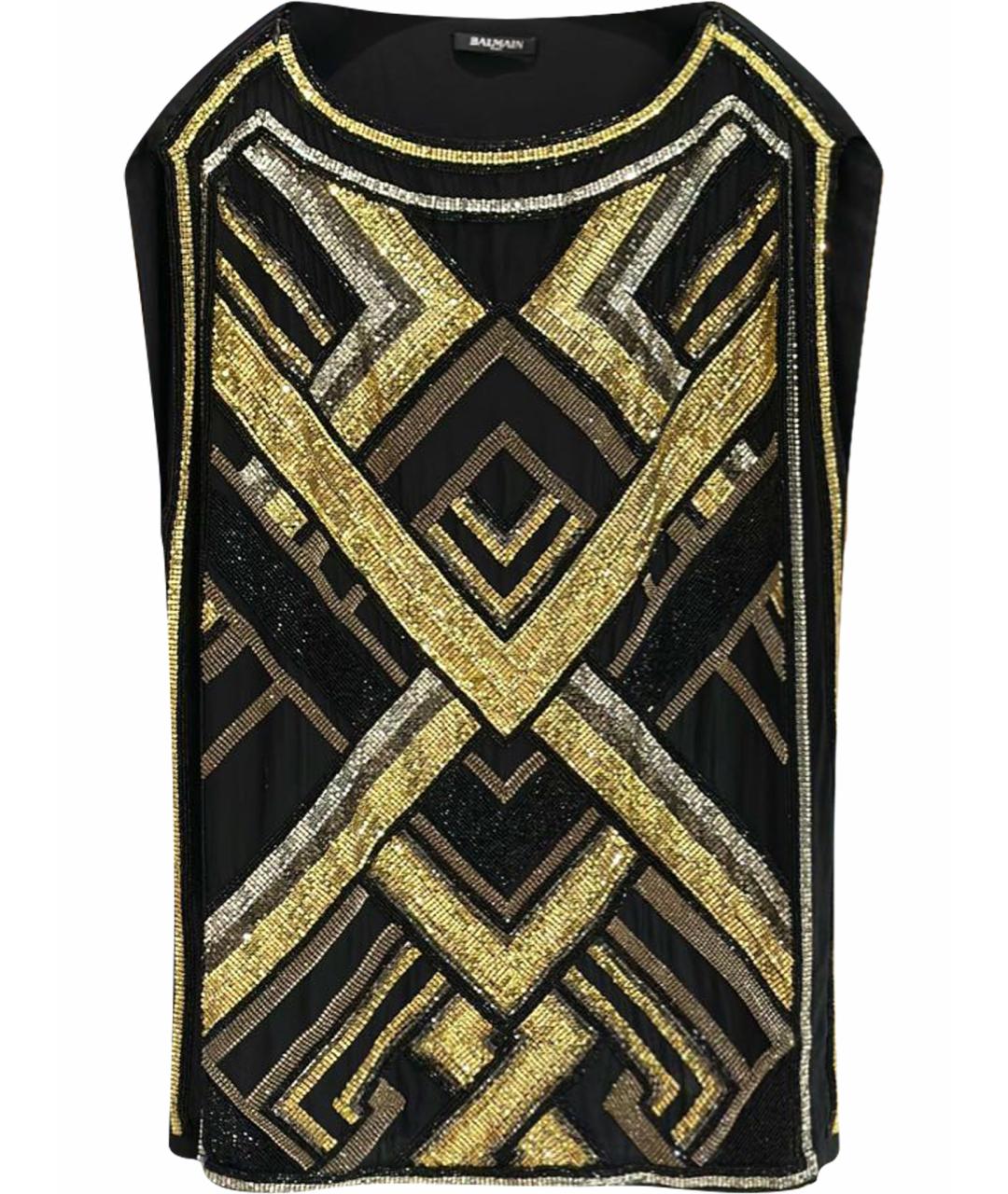 BALMAIN Мульти хлопковое коктейльное платье, фото 1