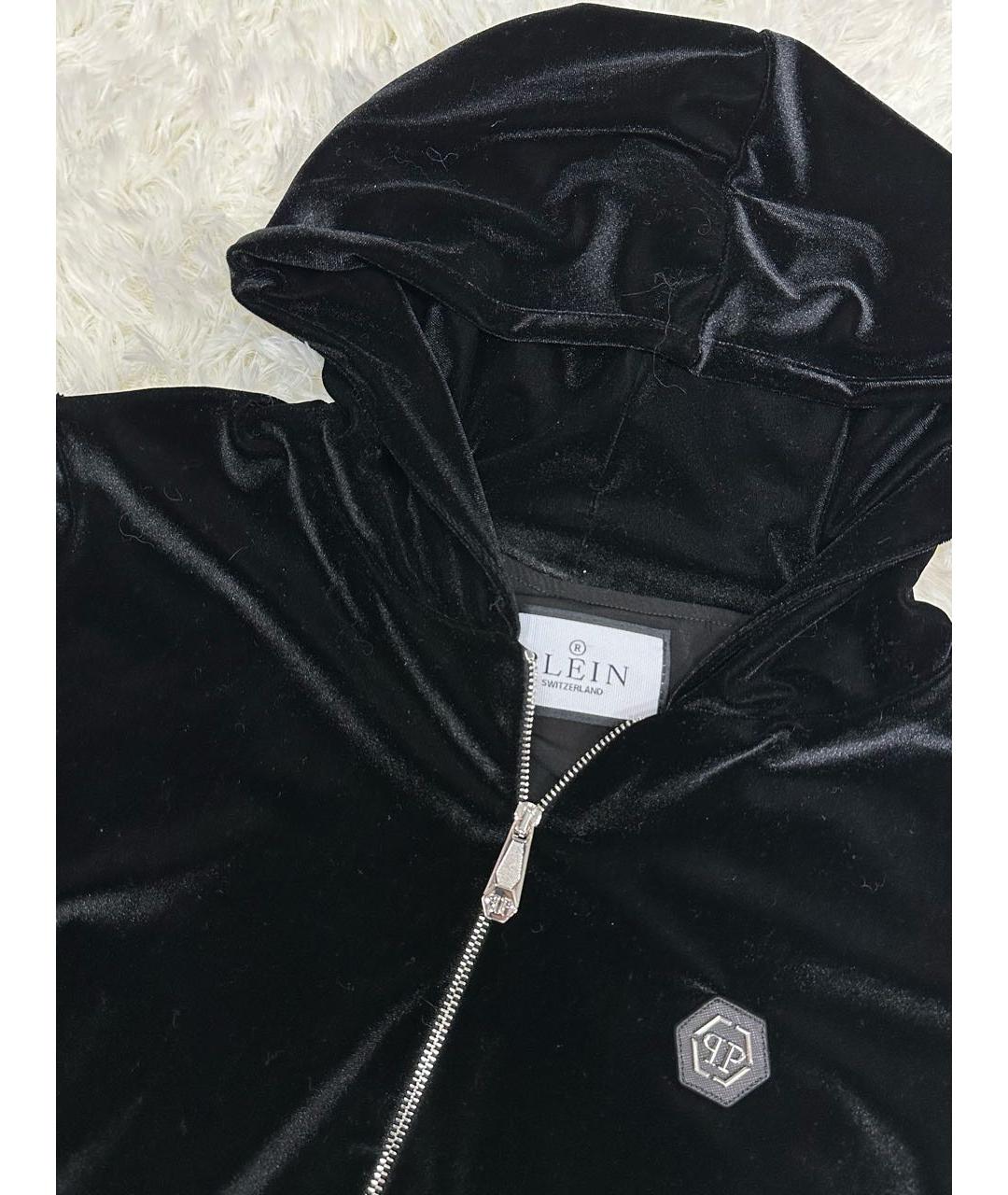 PHILIPP PLEIN Черный полиэстеровый спортивные костюмы, фото 3