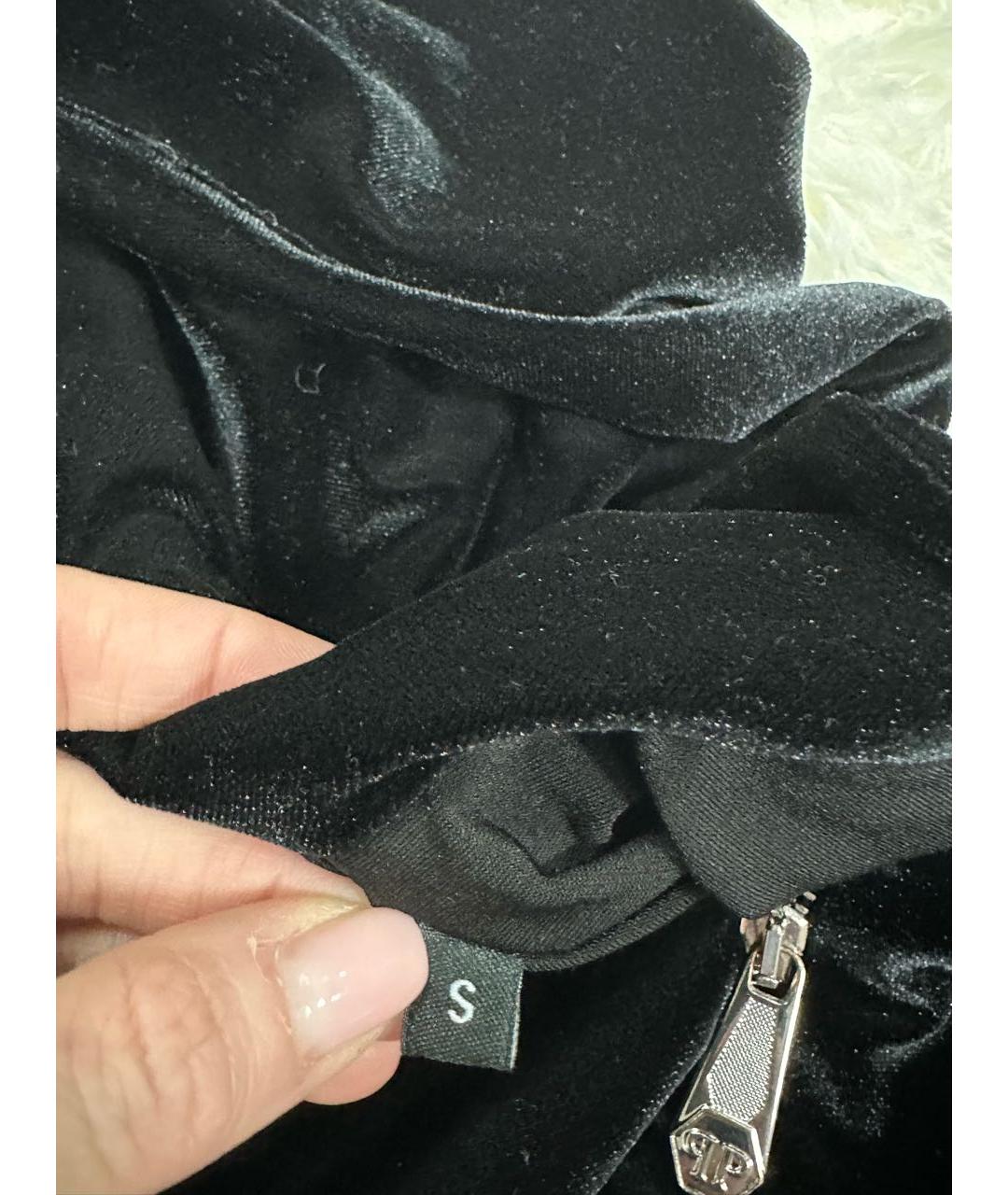 PHILIPP PLEIN Черный полиэстеровый спортивные костюмы, фото 6