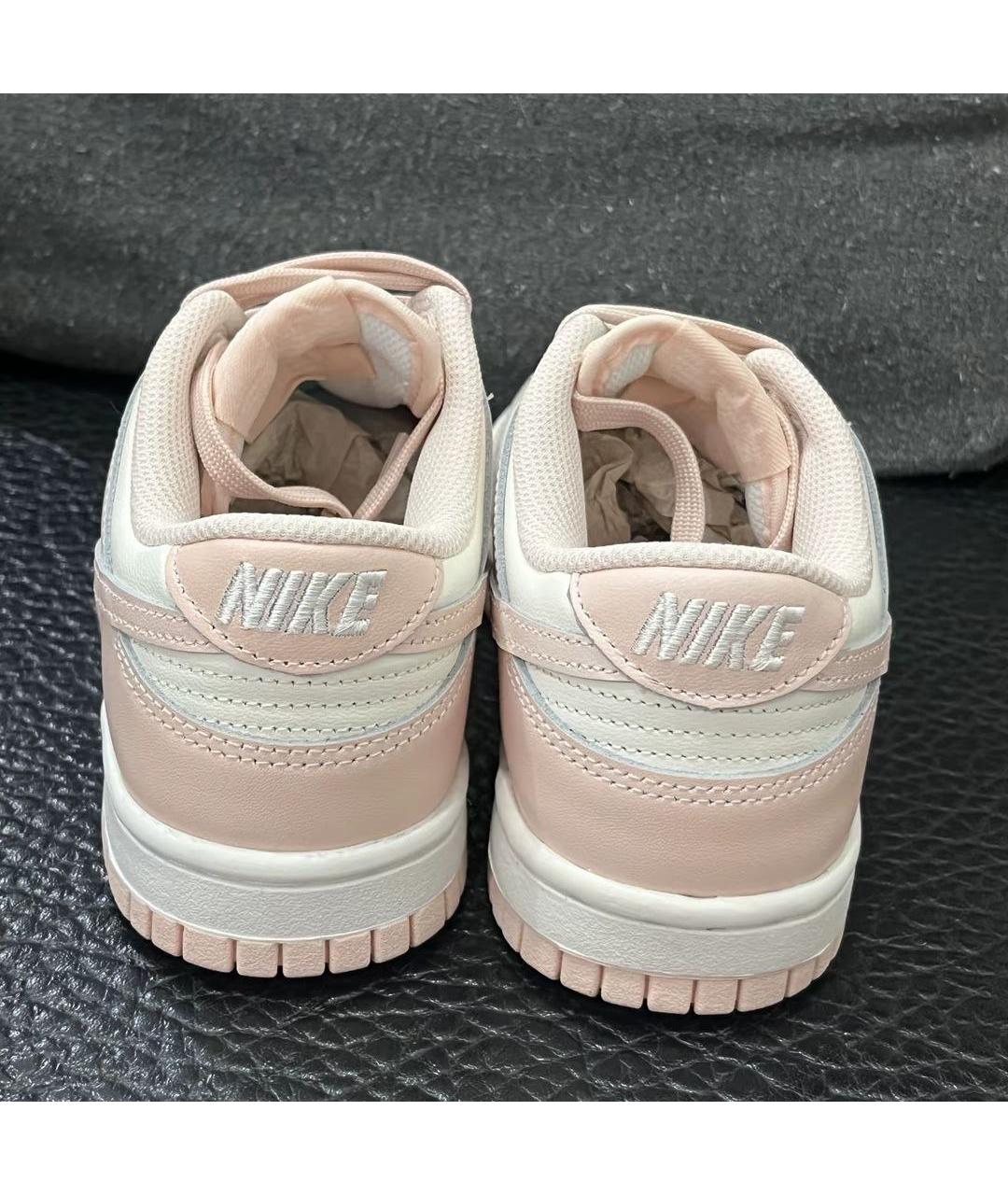 NIKE Розовые кожаные кроссовки, фото 5