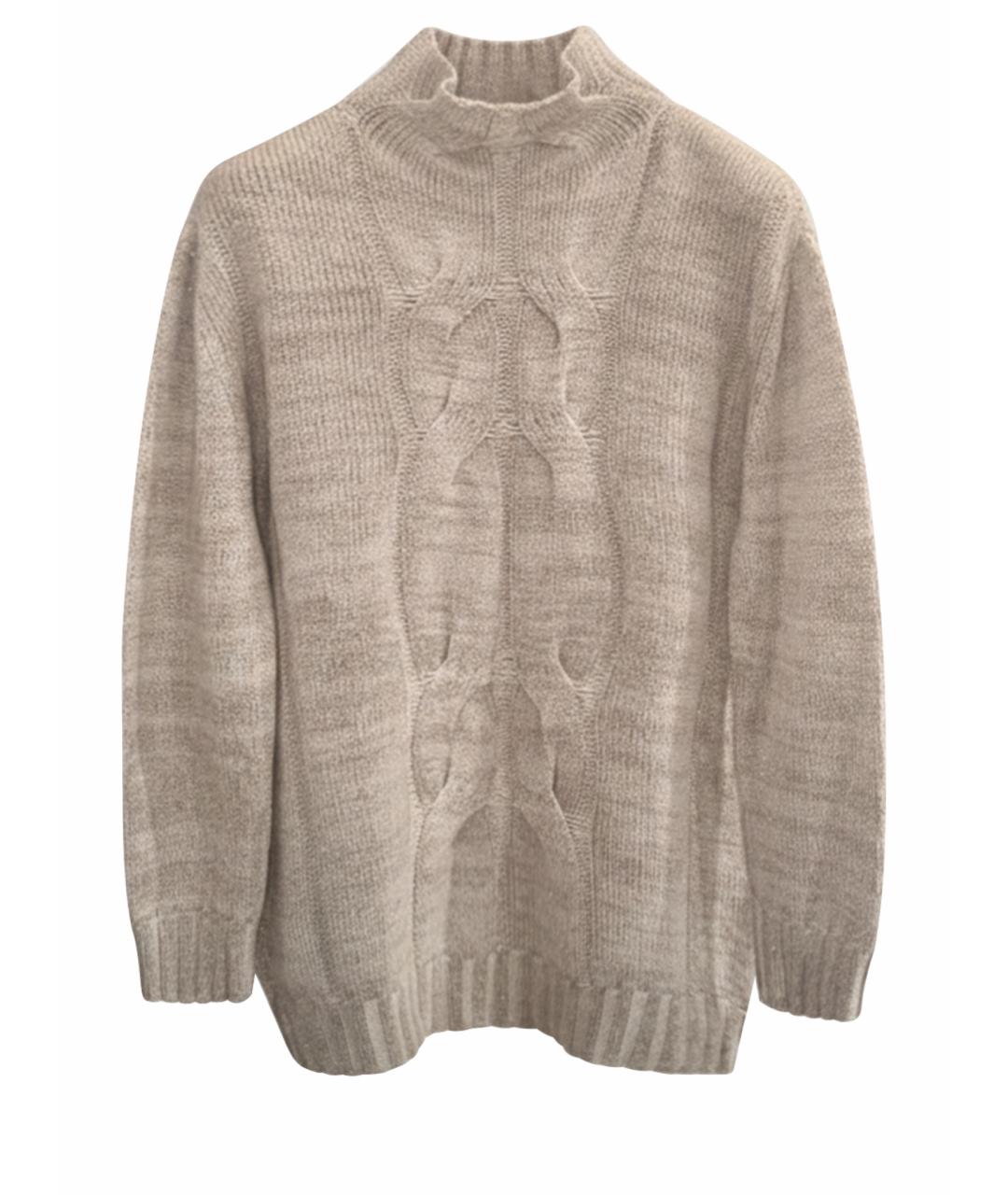 LORENA ANTONIAZZI Бежевый джемпер / свитер, фото 3