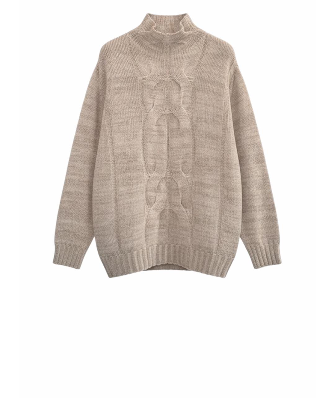 LORENA ANTONIAZZI Бежевый джемпер / свитер, фото 1