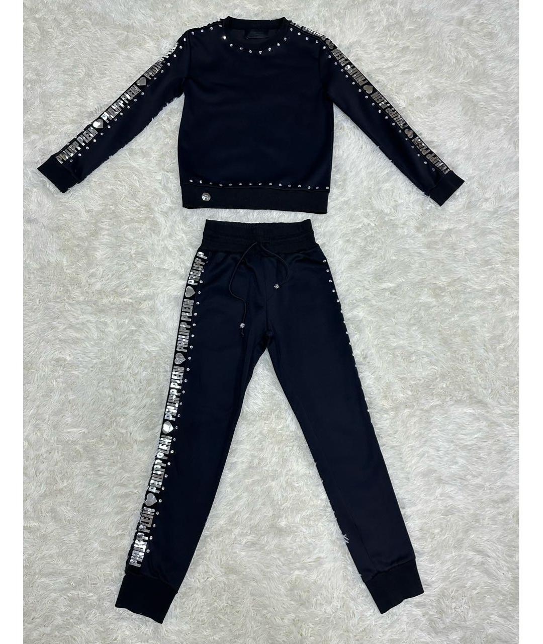 PHILIPP PLEIN Черный спортивные костюмы, фото 6