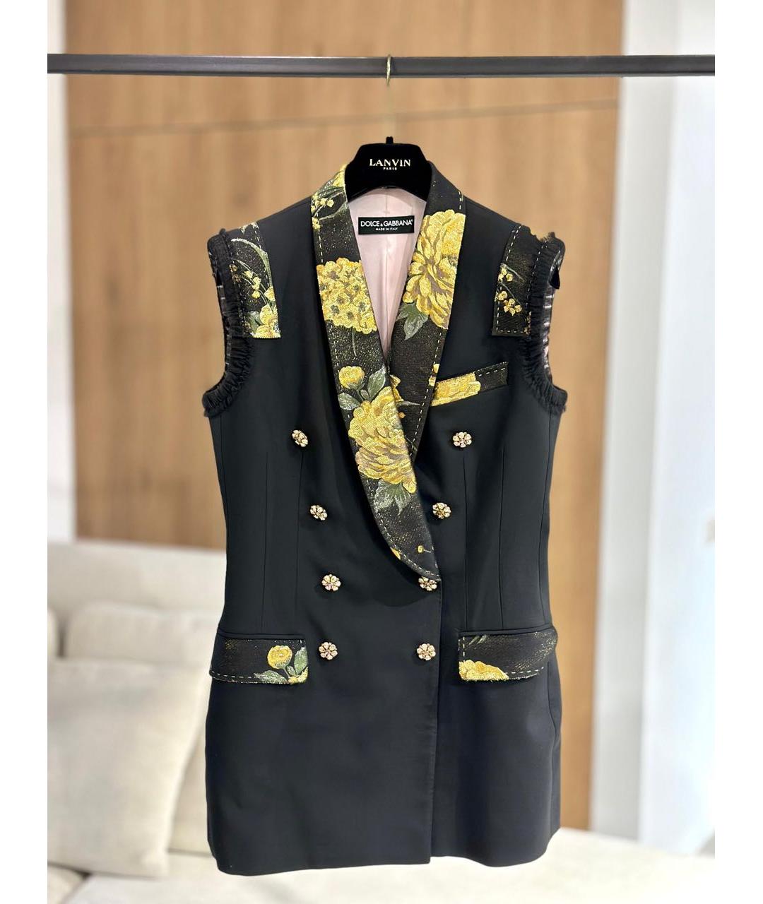 DOLCE&GABBANA Мульти жилет, фото 3