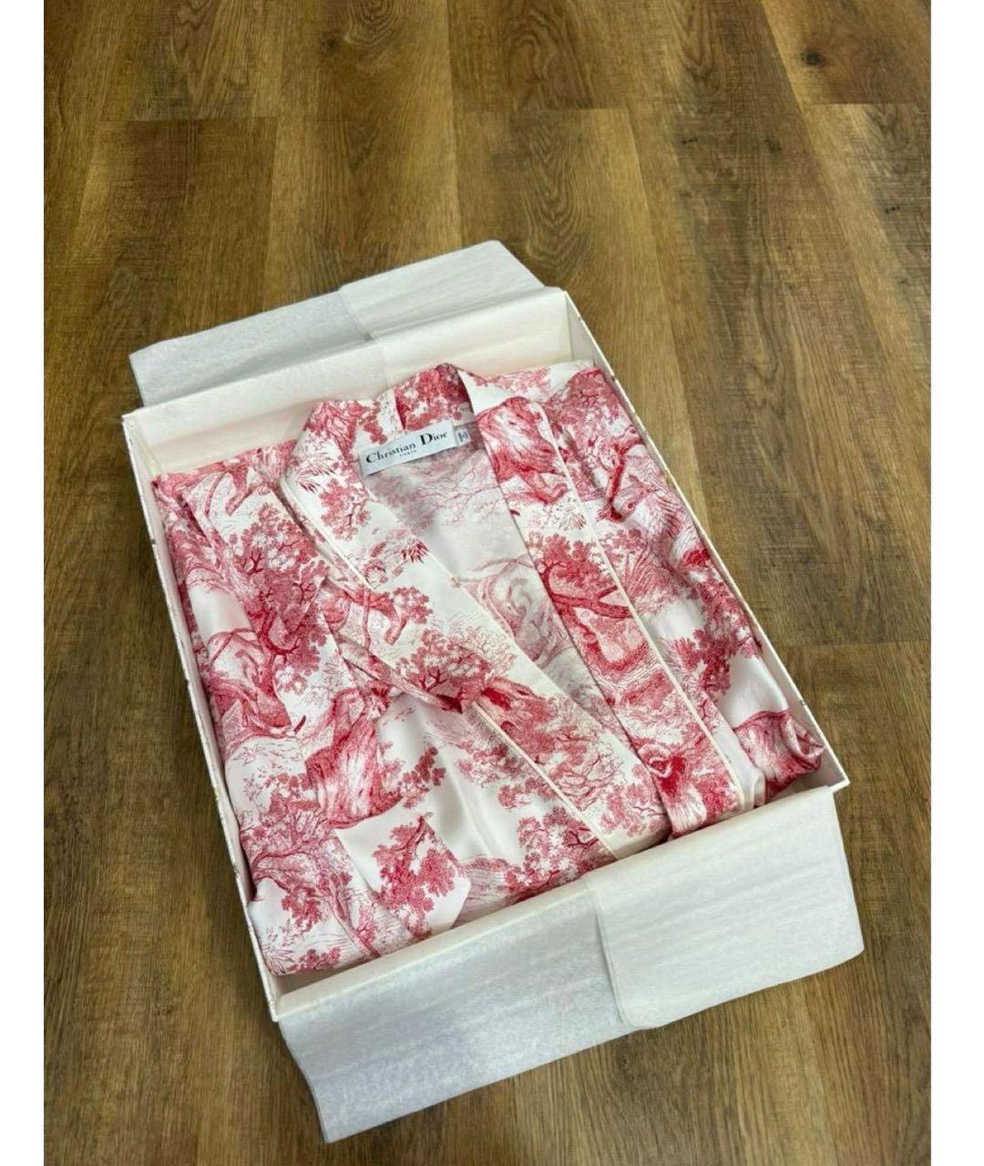 CHRISTIAN DIOR Розовый халаты, фото 3