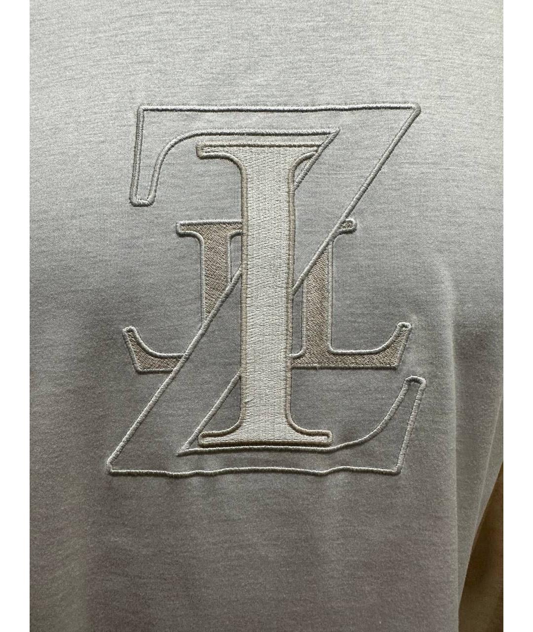 ZILLI Белая хлопковая футболка, фото 4