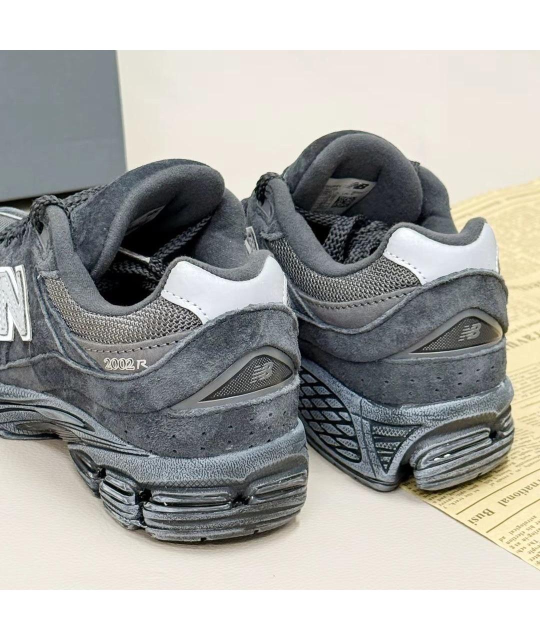 NEW BALANCE Серые текстильные кроссовки, фото 5