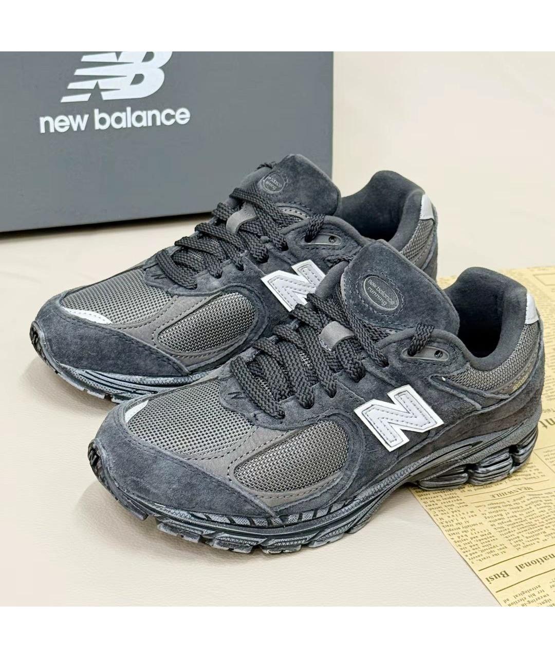 NEW BALANCE Серые текстильные кроссовки, фото 2