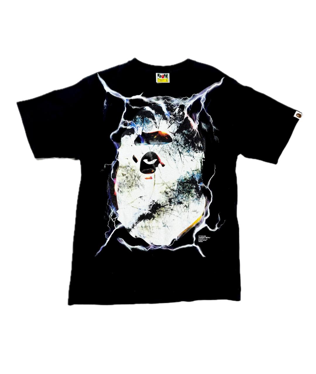 BAPE Черная хлопковая футболка, фото 1