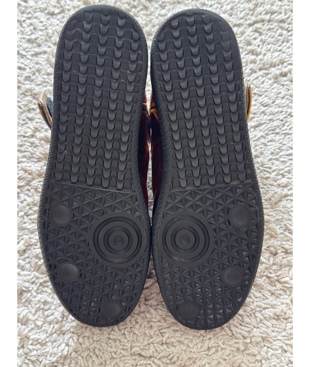 MAISON MARGIELA Мульти кожаные высокие ботинки, фото 4