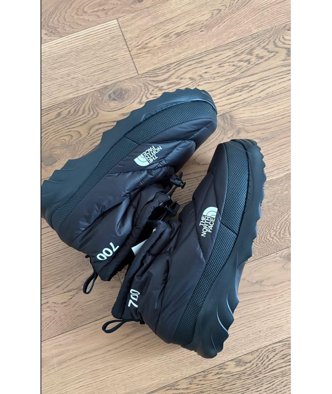 THE NORTH FACE Черные текстильные высокие ботинки, фото 4