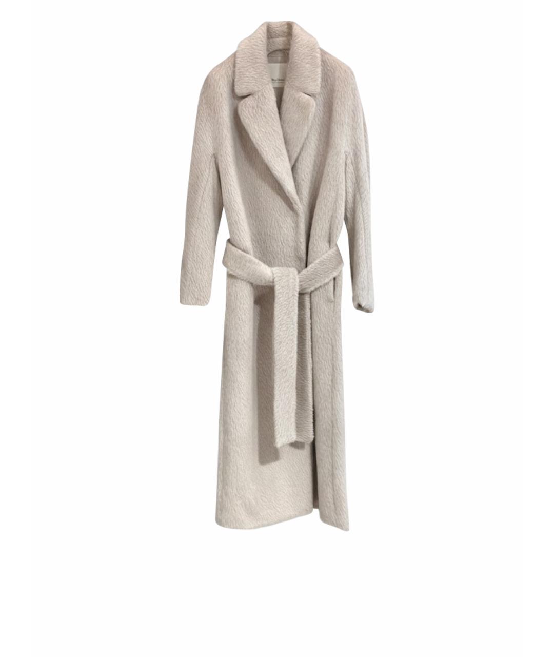 'S MAX MARA Серое шерстяное пальто, фото 1