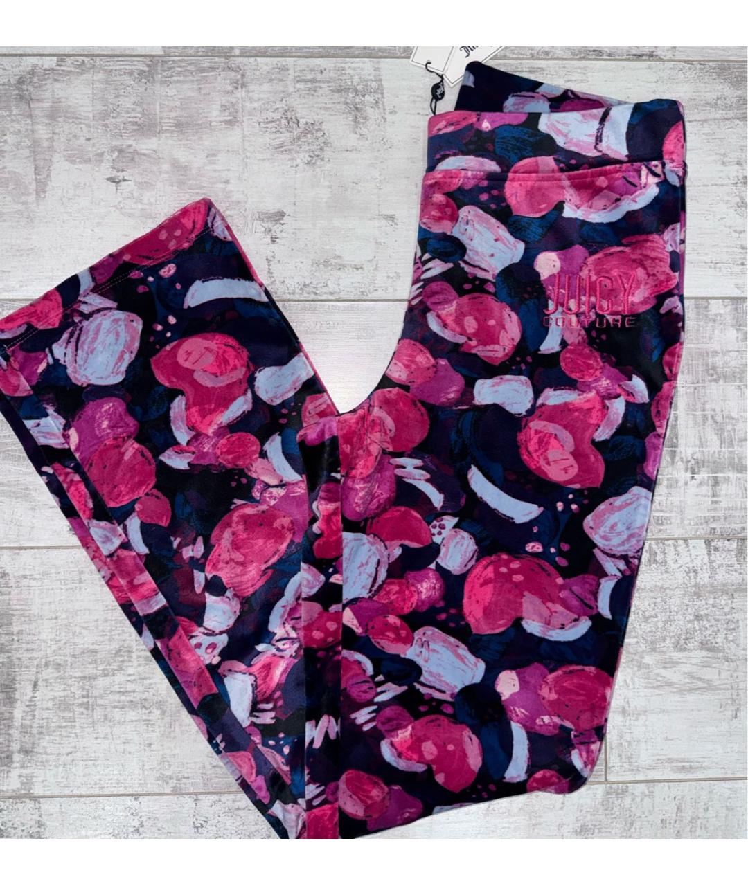 JUICY COUTURE Мульти полиэстеровые брюки узкие, фото 4