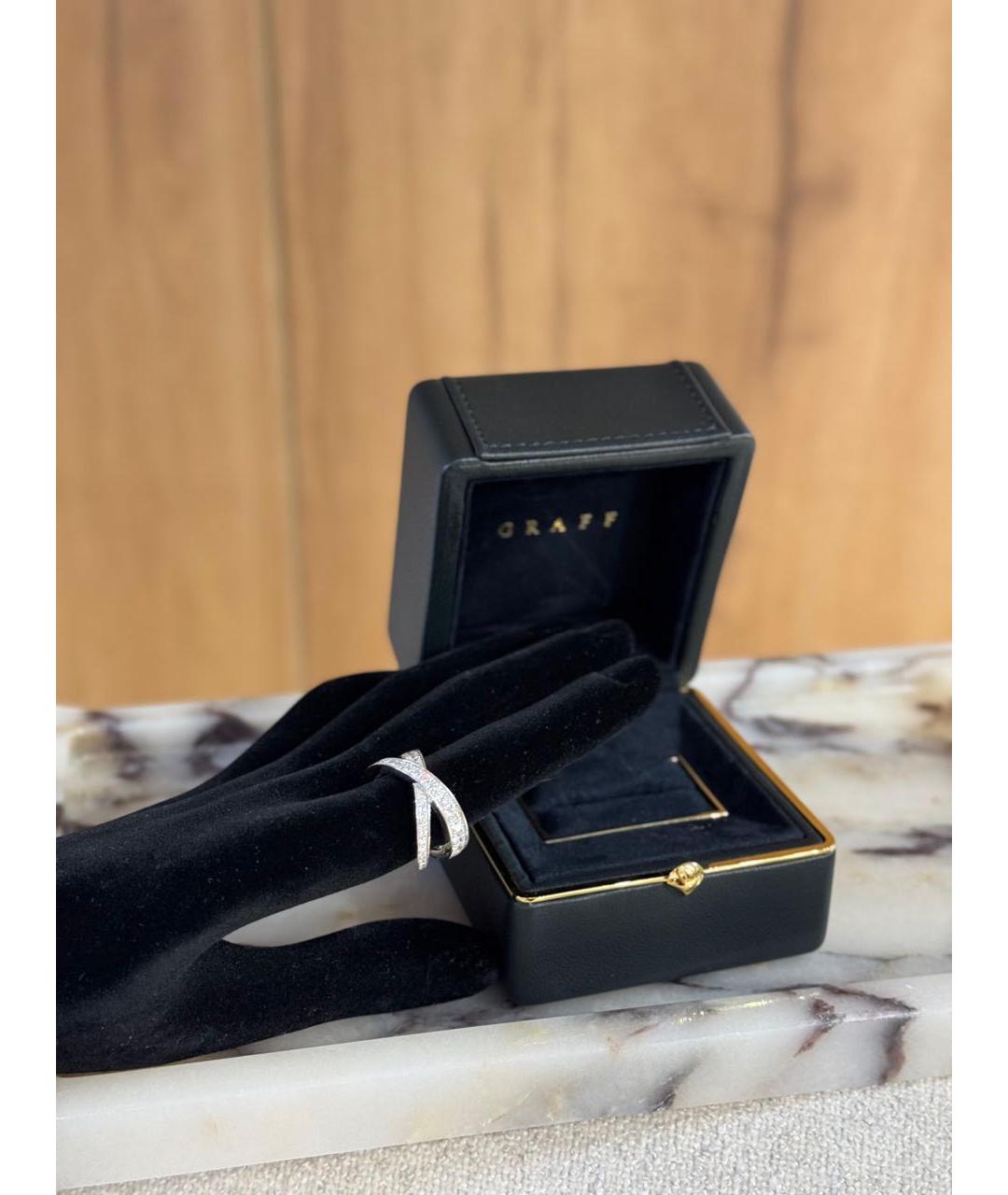 GRAFF Серебряное кольцо из белого золота, фото 3