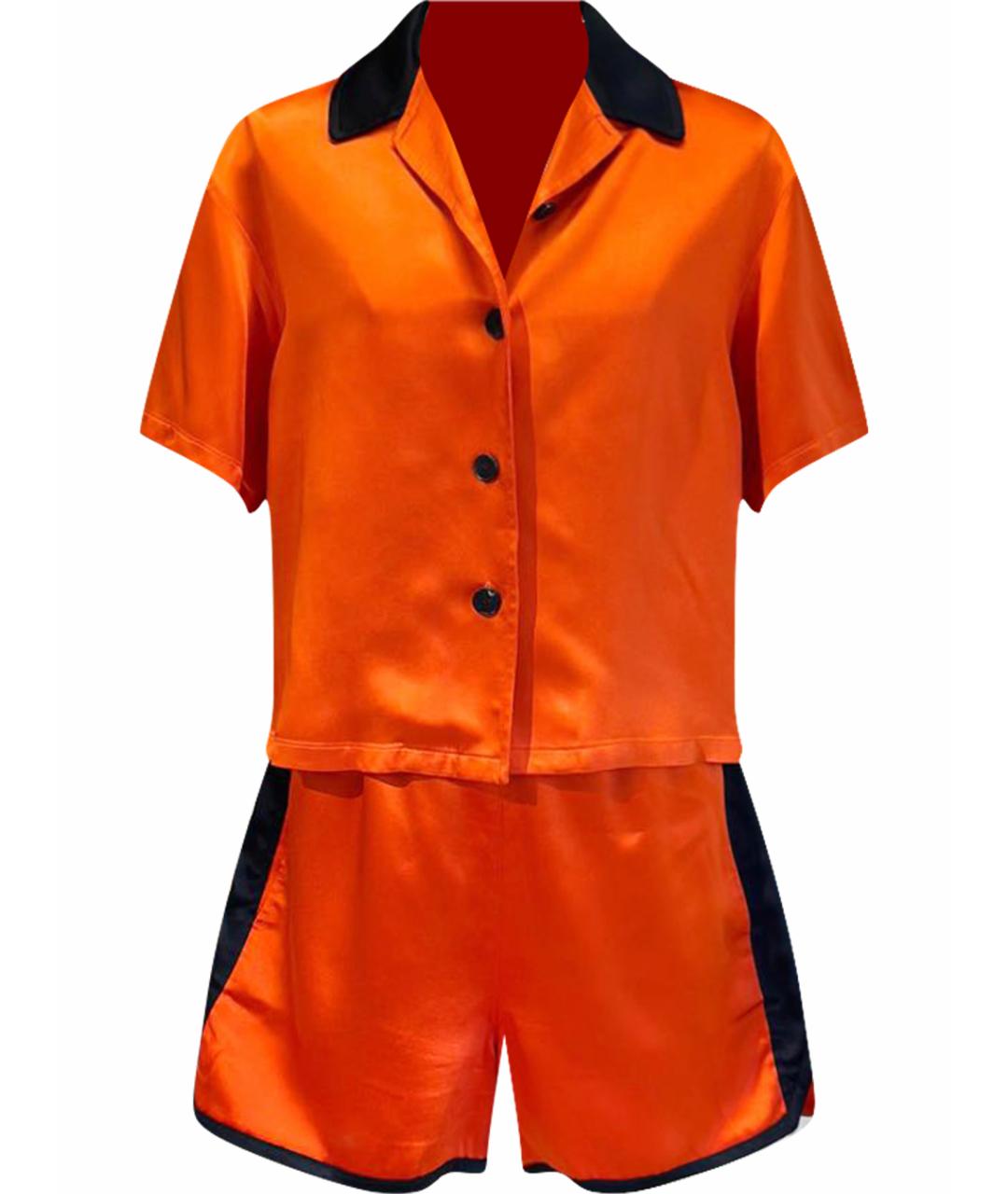 CHRISTIAN DIOR Оранжевый костюм с брюками, фото 1