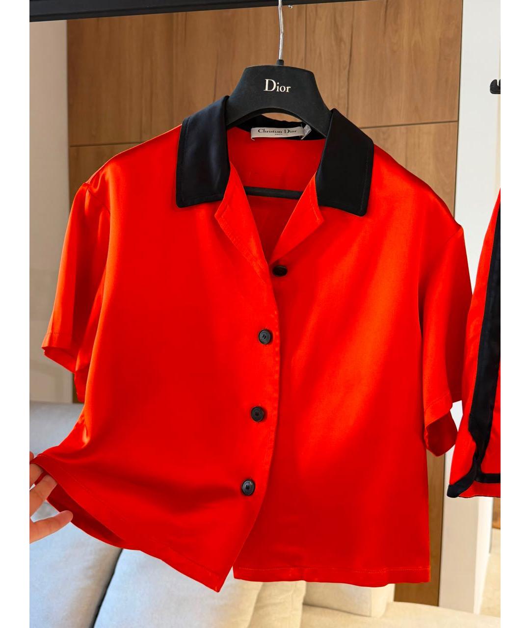 CHRISTIAN DIOR Оранжевый костюм с брюками, фото 4