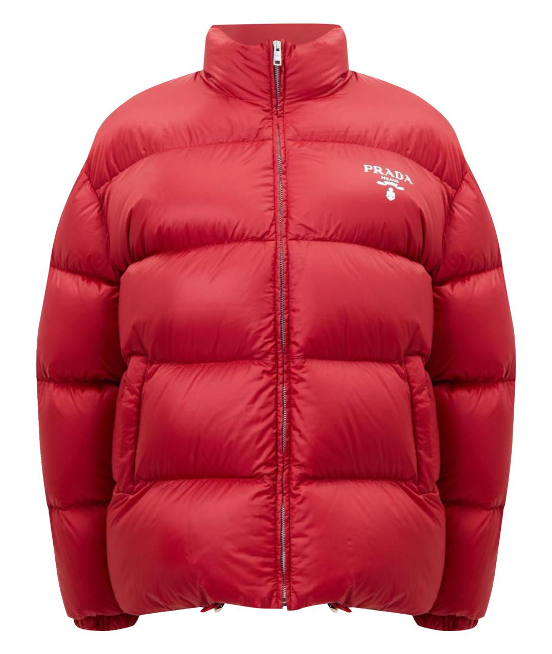 PRADA Красная полиэстеровая куртка, фото 1