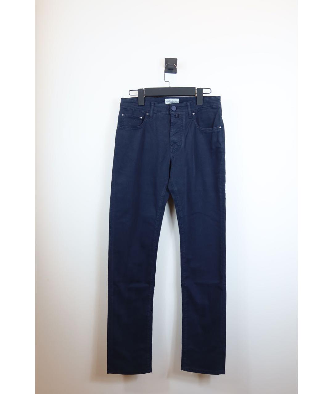 JACOB COHEN Синие хлопковые прямые джинсы, фото 7