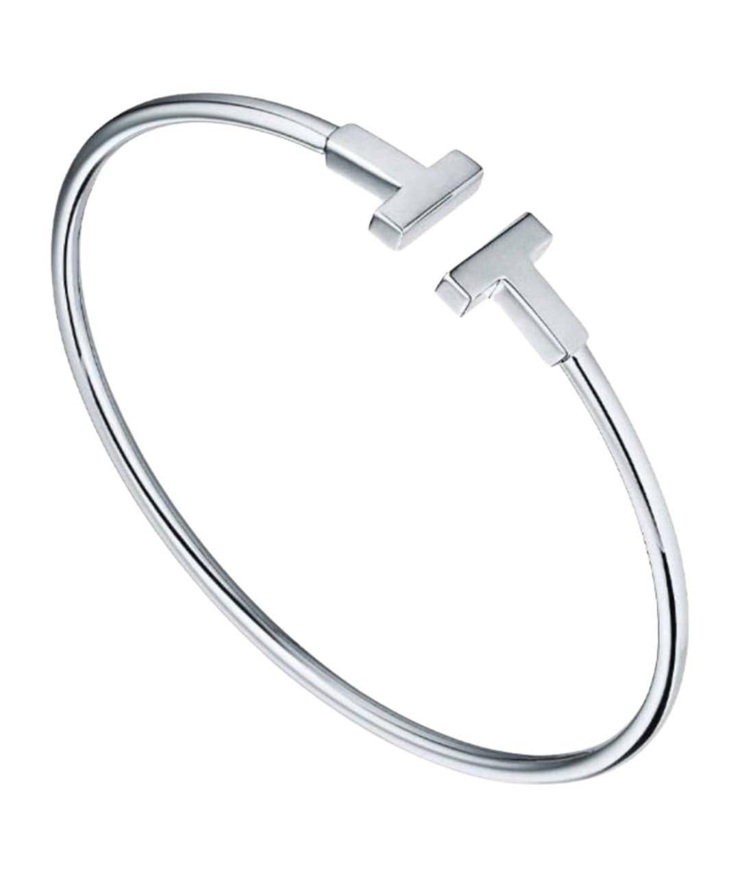 TIFFANY&CO Серебрянный браслет из белого золота, фото 1