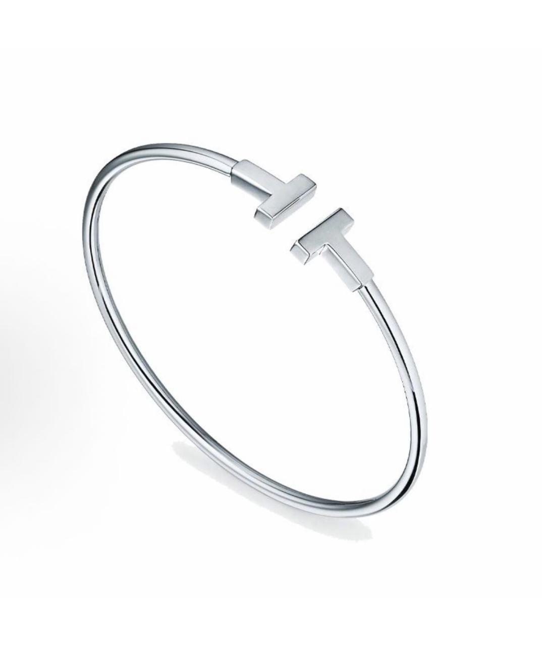 TIFFANY&CO Серебрянный браслет из белого золота, фото 4