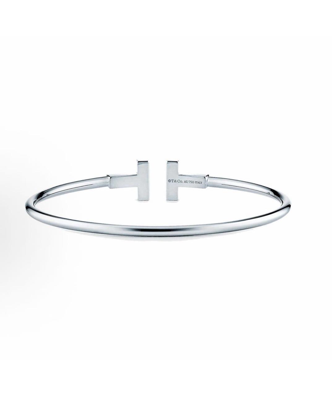 TIFFANY&CO Серебрянный браслет из белого золота, фото 2