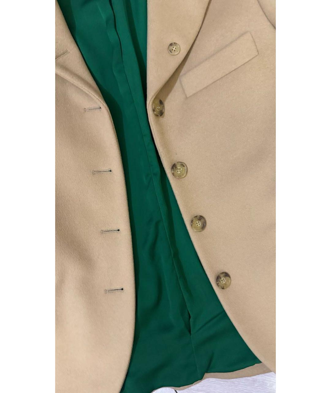 KENZO Бежевый жакет/пиджак, фото 6