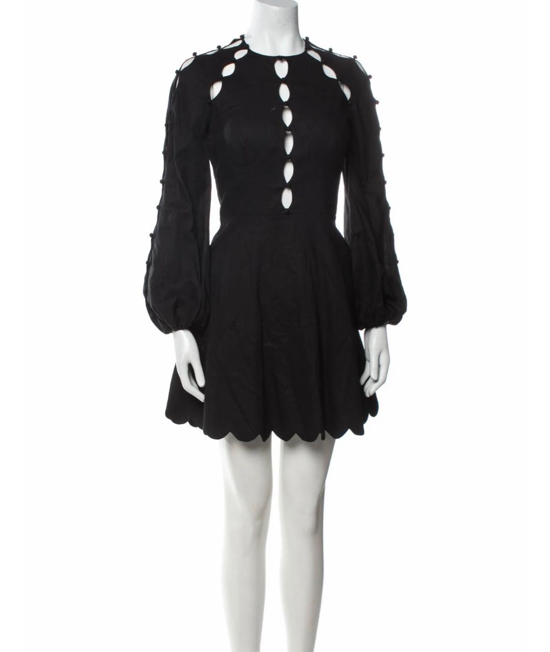 ZIMMERMANN Черное льняное платье, фото 7