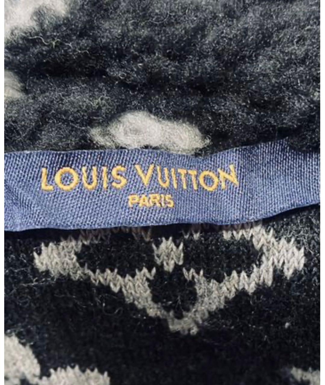 LOUIS VUITTON Черная полиэстеровая куртка, фото 3