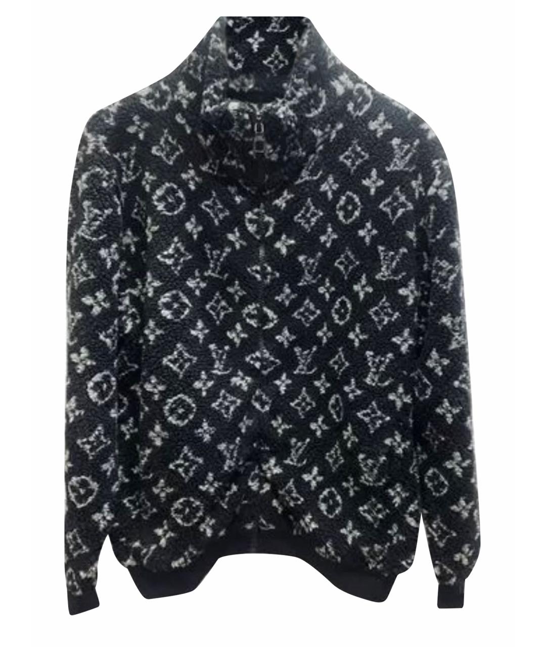 LOUIS VUITTON Черная полиэстеровая куртка, фото 1