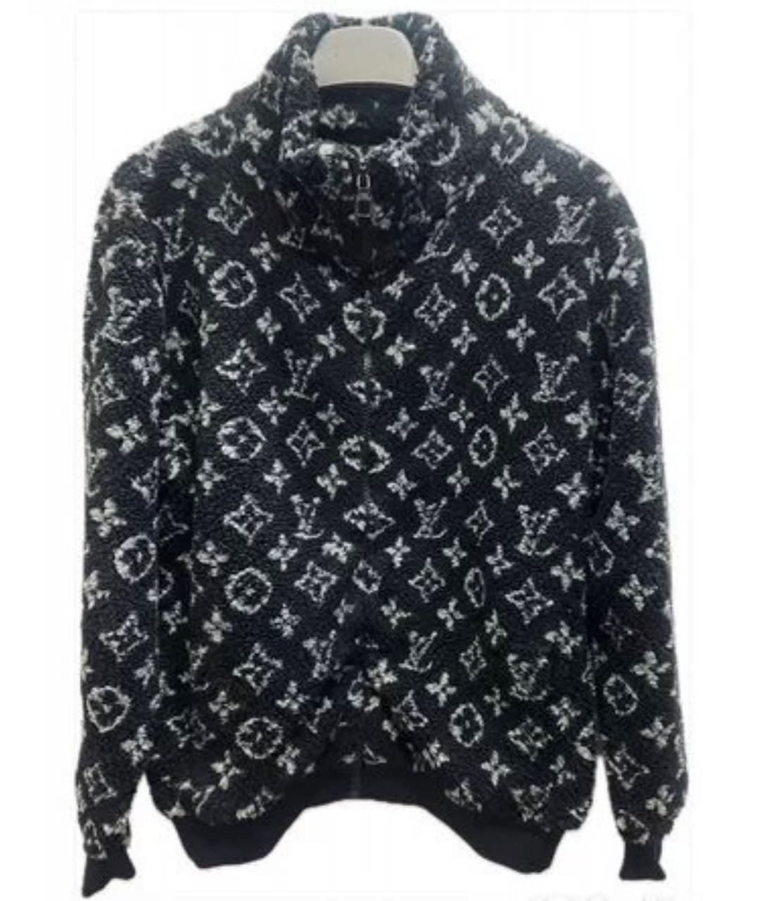 LOUIS VUITTON Черная полиэстеровая куртка, фото 7