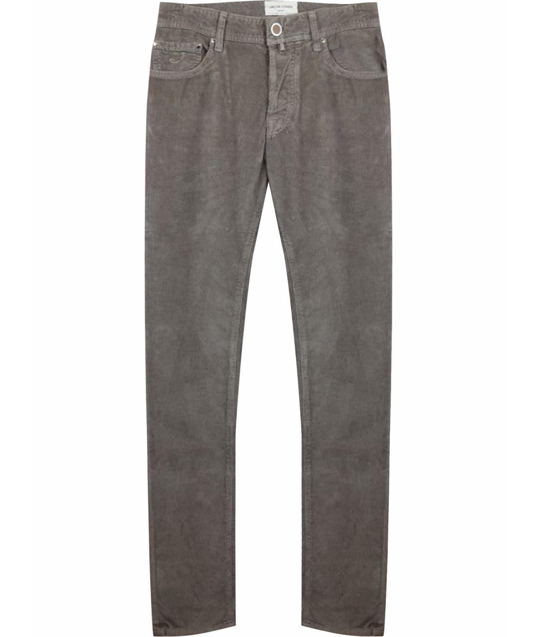 JACOB COHEN Бежевые хлопковые джинсы, фото 1