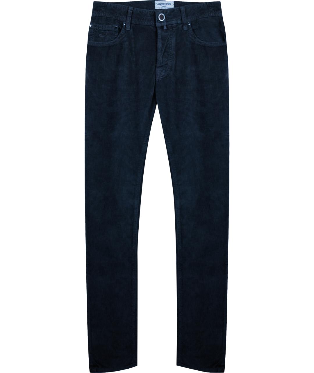 JACOB COHEN Синие хлопковые джинсы, фото 1