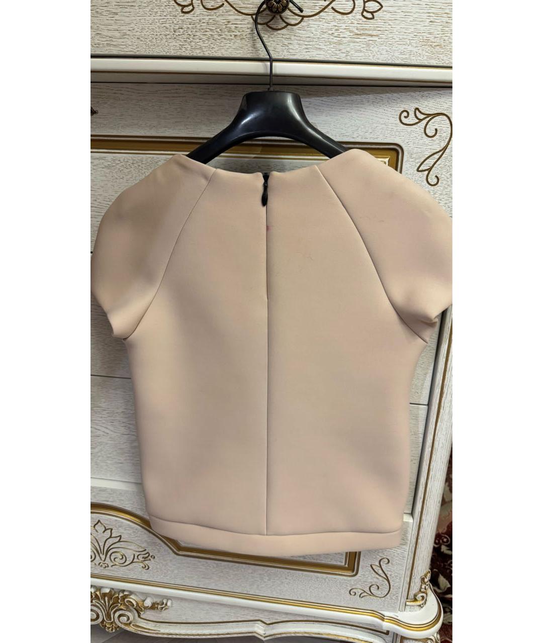 MSGM Розовая полиэстеровая блузы, фото 6