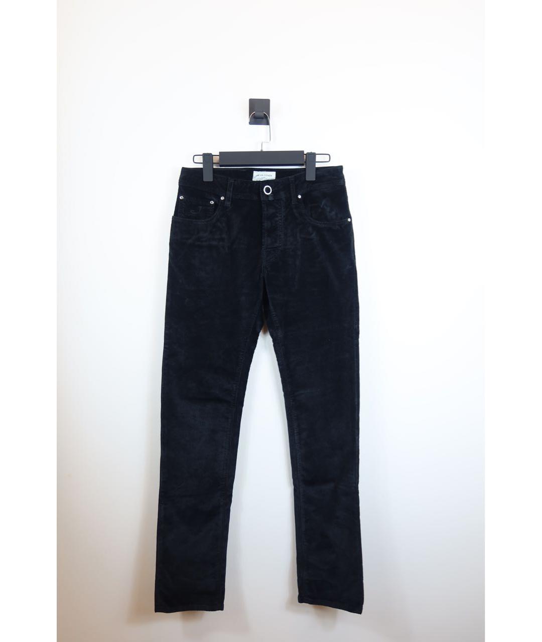 JACOB COHEN Черные хлопковые джинсы, фото 8
