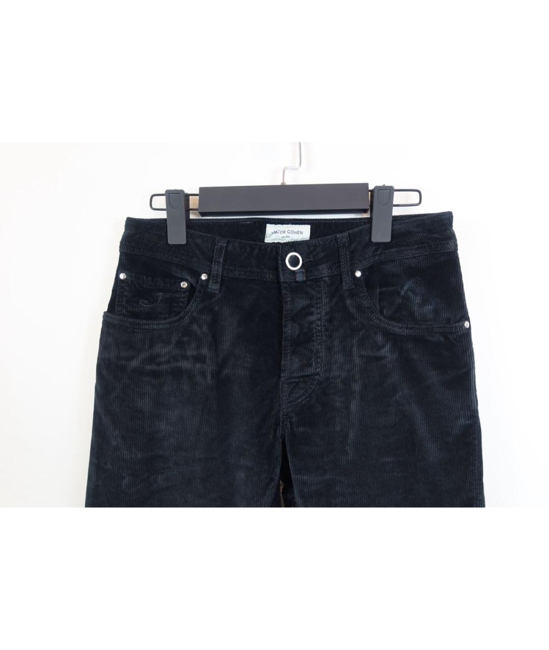 JACOB COHEN Черные хлопковые джинсы, фото 2