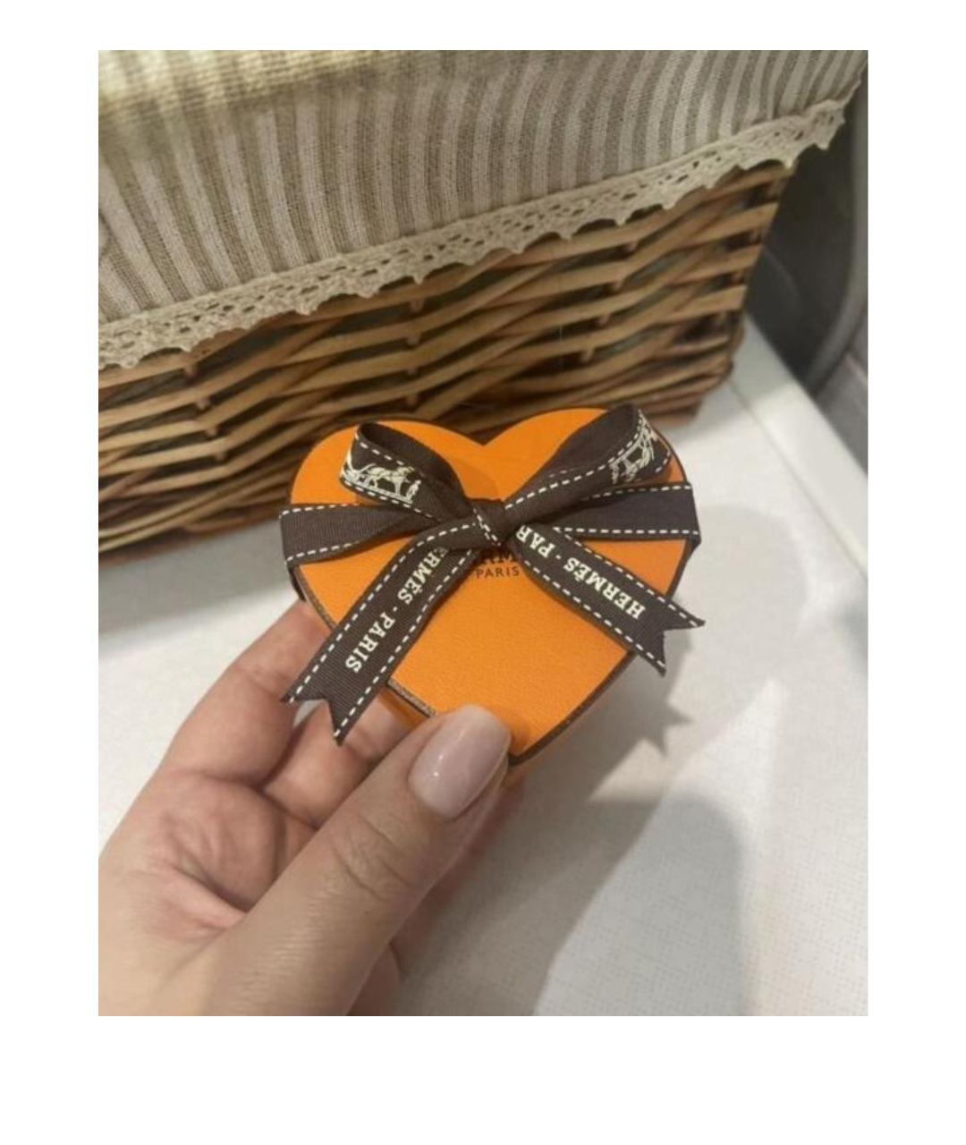 HERMES Бордовый платок, фото 2