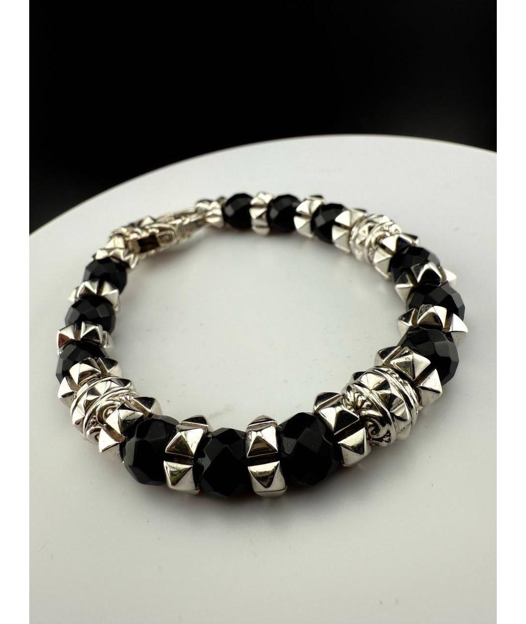 STEPHEN WEBSTER Черный серебряный браслет, фото 4