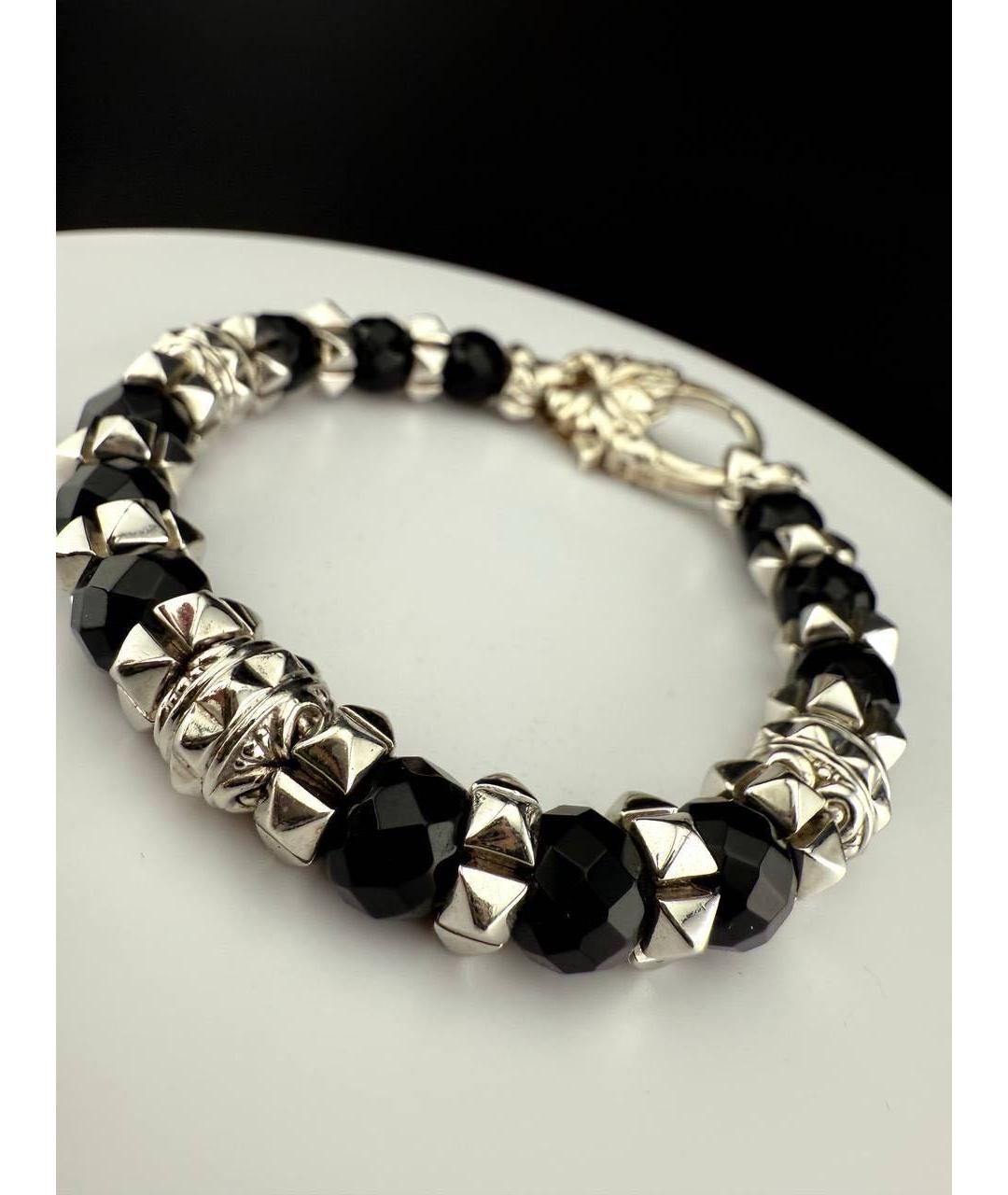 STEPHEN WEBSTER Черный серебряный браслет, фото 6