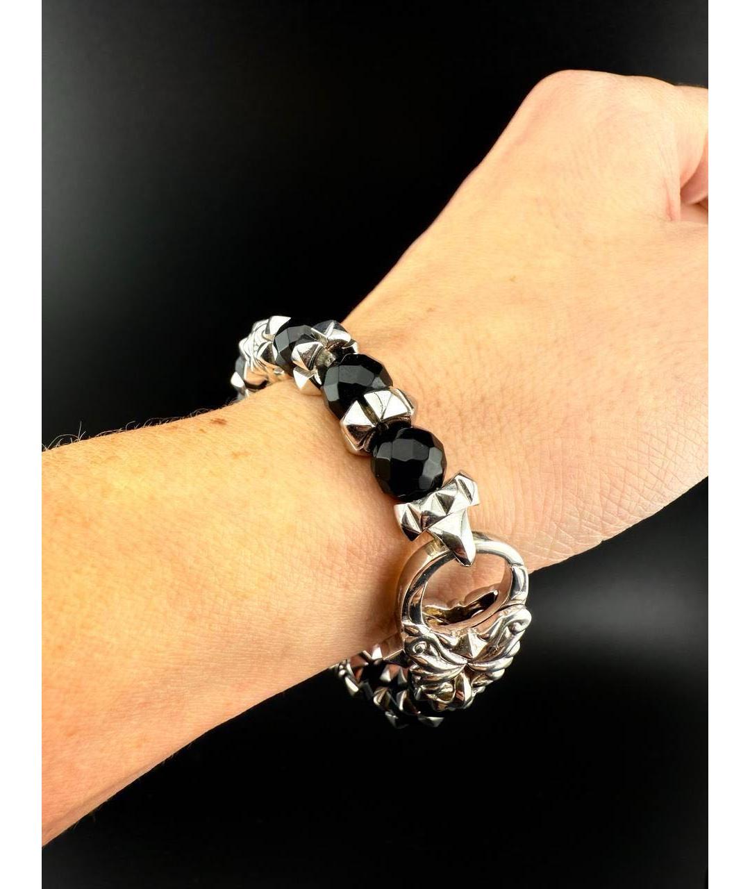 STEPHEN WEBSTER Черный серебряный браслет, фото 7