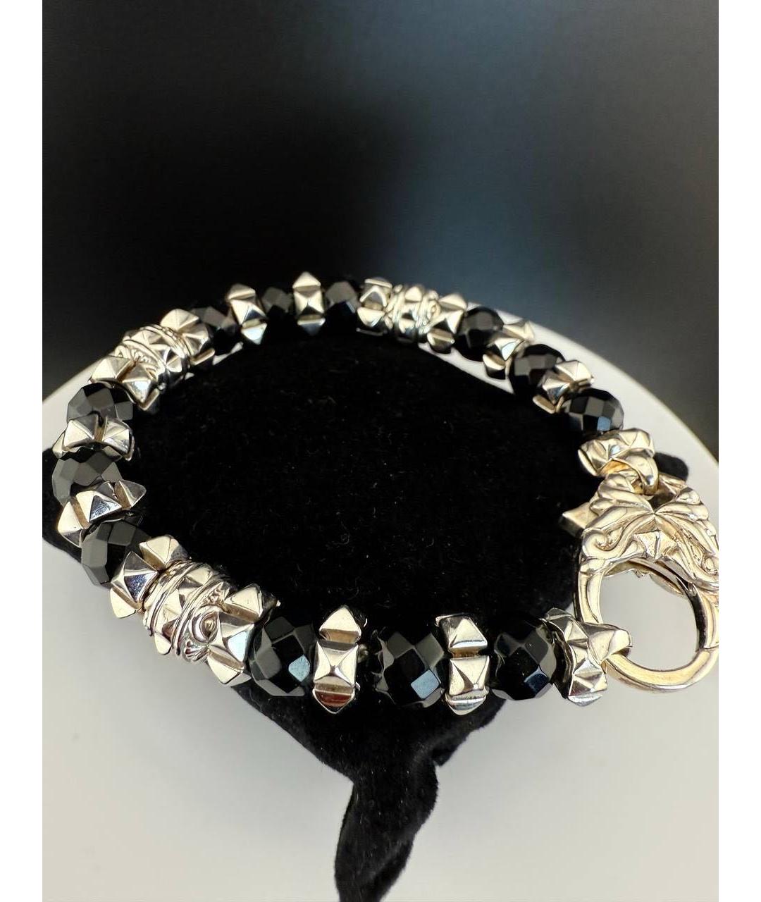 STEPHEN WEBSTER Черный серебряный браслет, фото 8