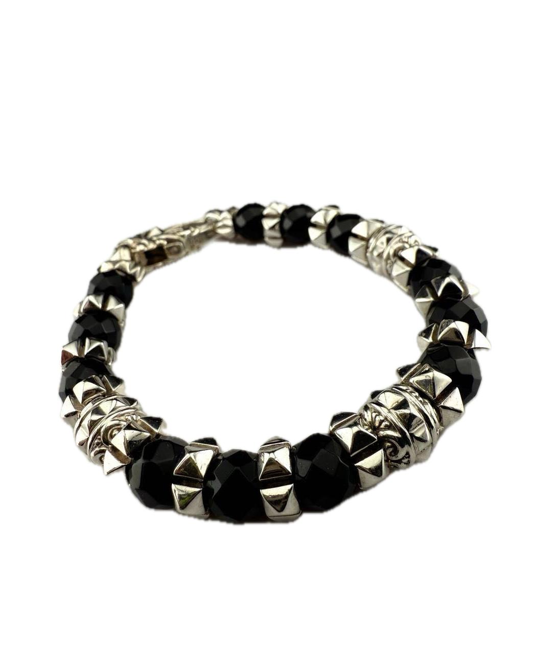 STEPHEN WEBSTER Черный серебряный браслет, фото 1