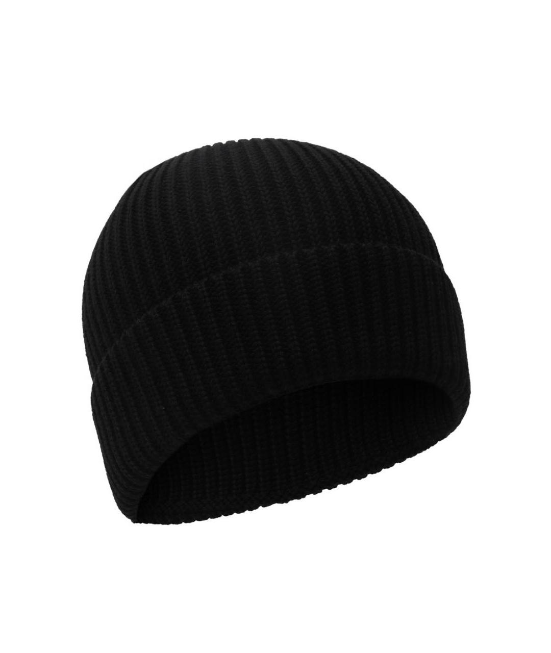 BRIONI Черная шерстяная шапка, фото 2